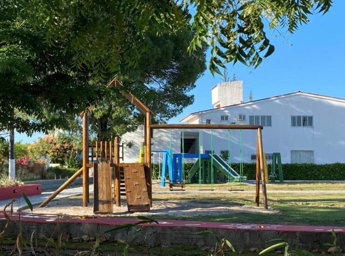 Casa Cinza Na Praia Dos Carneiros Em Condominio A Beira-Mar Exteriör bild
