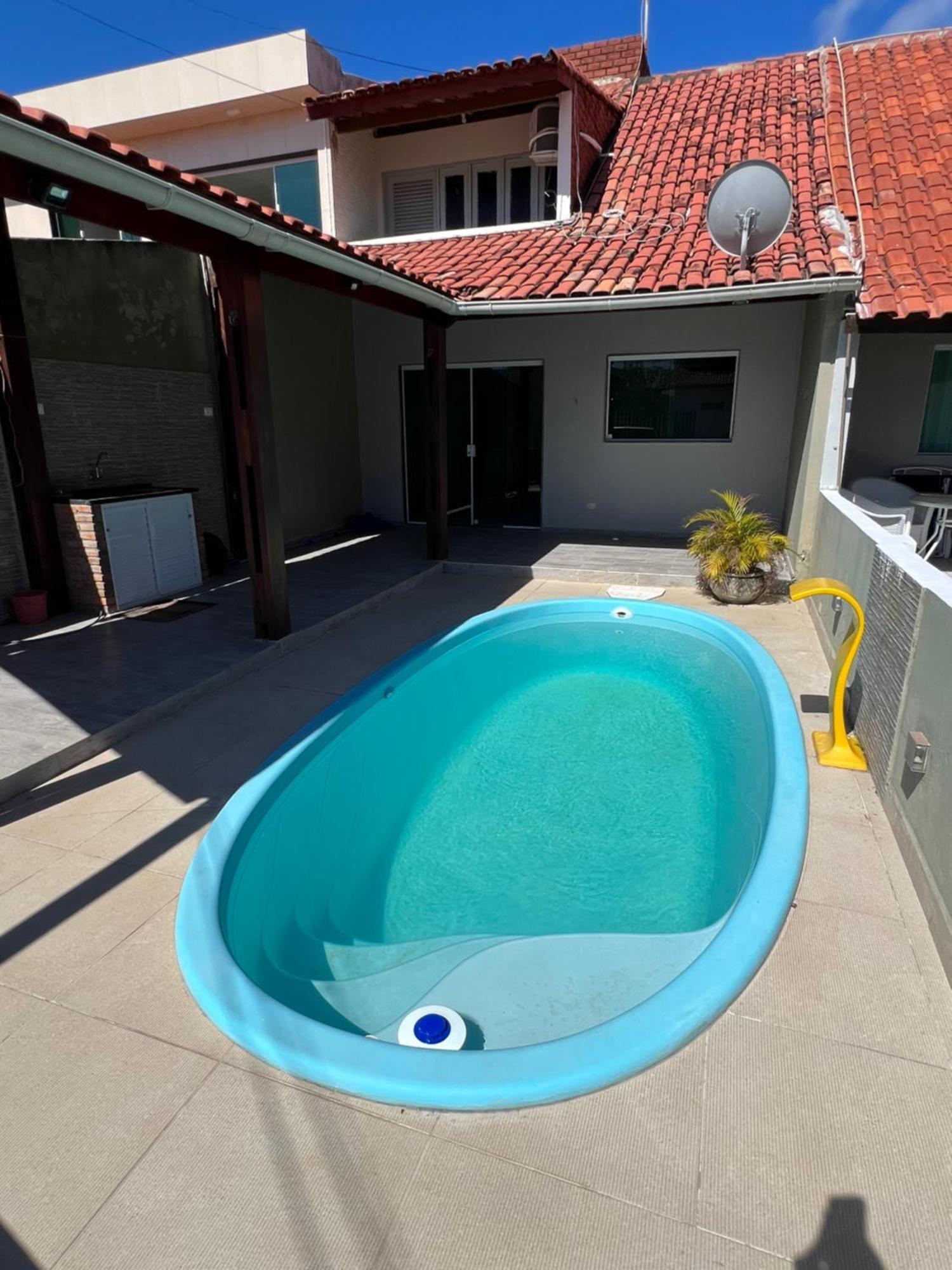 Casa Cinza Na Praia Dos Carneiros Em Condominio A Beira-Mar Exteriör bild
